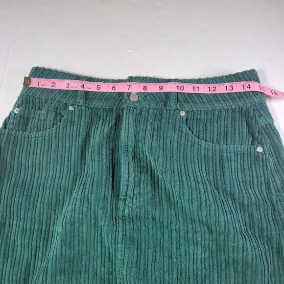 BDG Urban Outfitters Green Corduroy Mini Skirt M - Picture 5 of 6